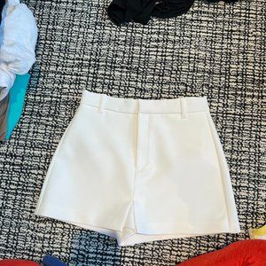 White Zara Shorts XS